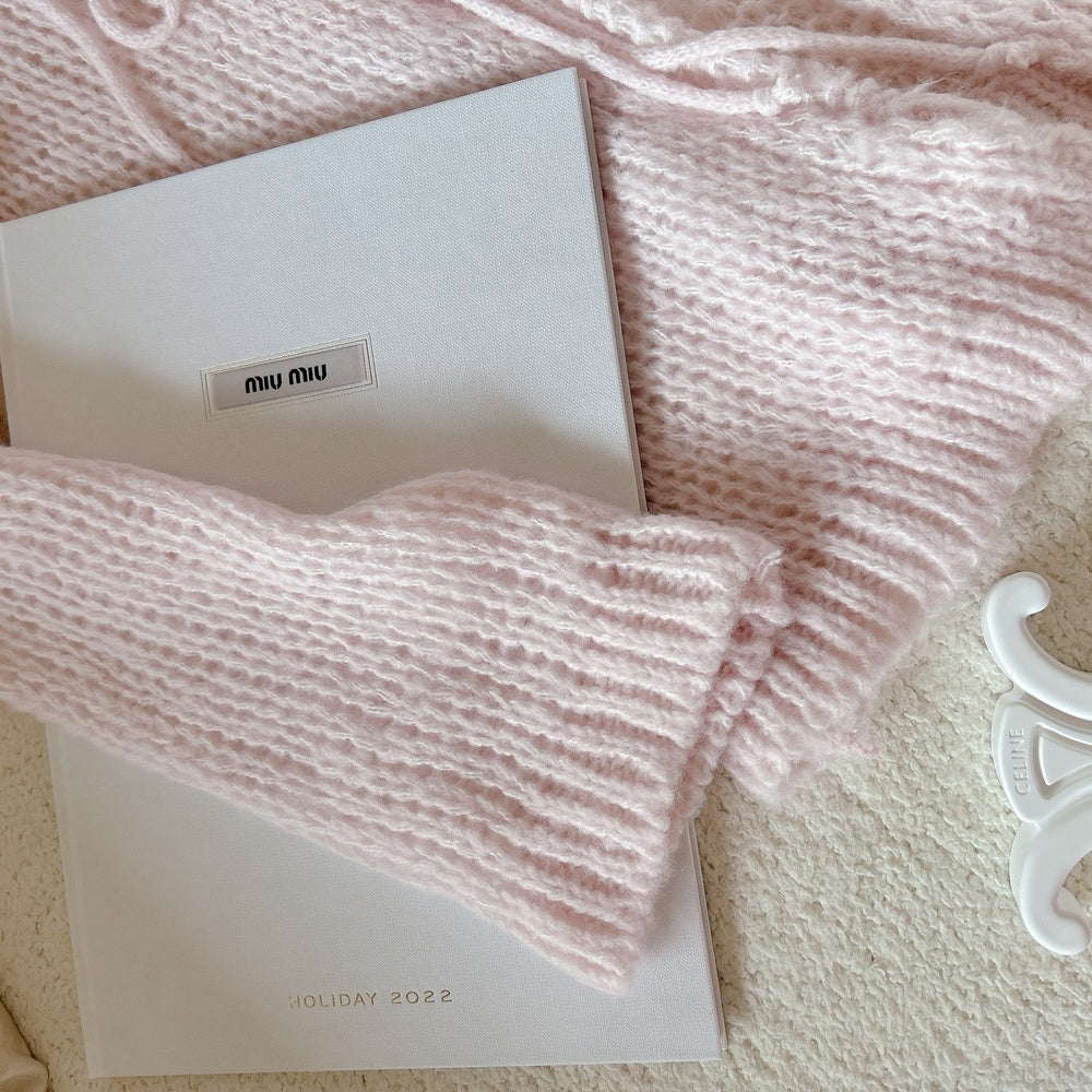 ★Girlyリボンニット