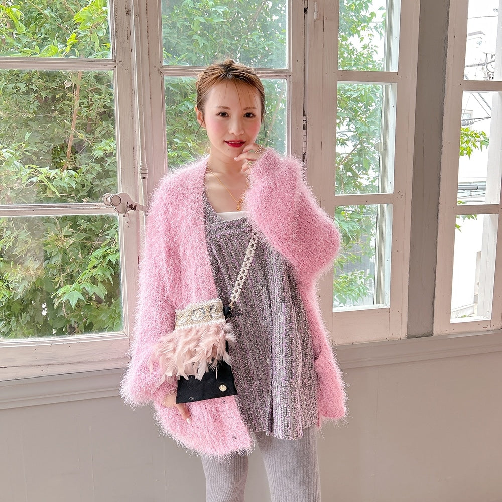 ★Shaggyニットガウン2025