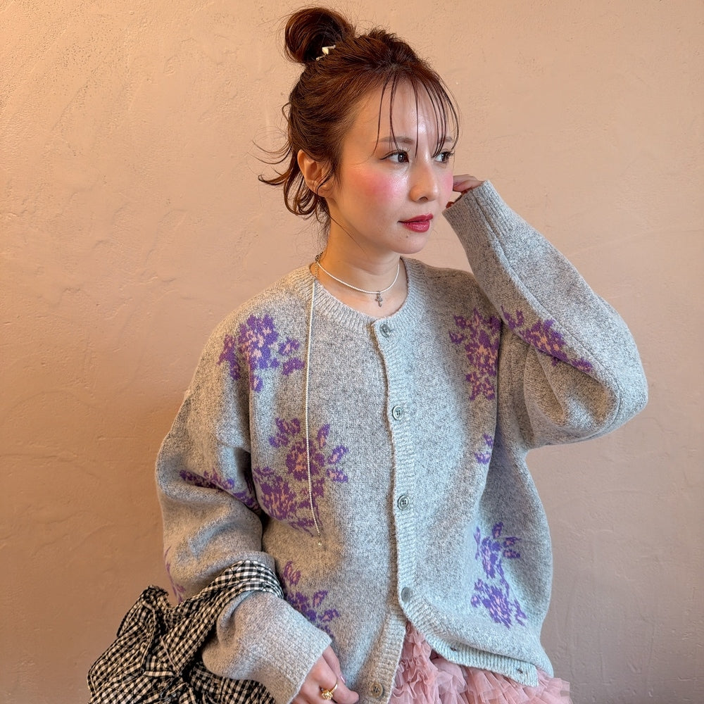 ★Sunday Bloomニットカーディガン