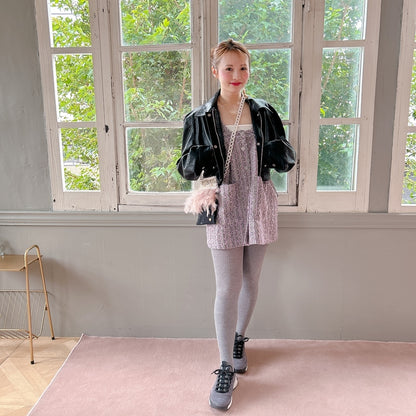 ミニサコッシュ Wintry Meghan ブラック