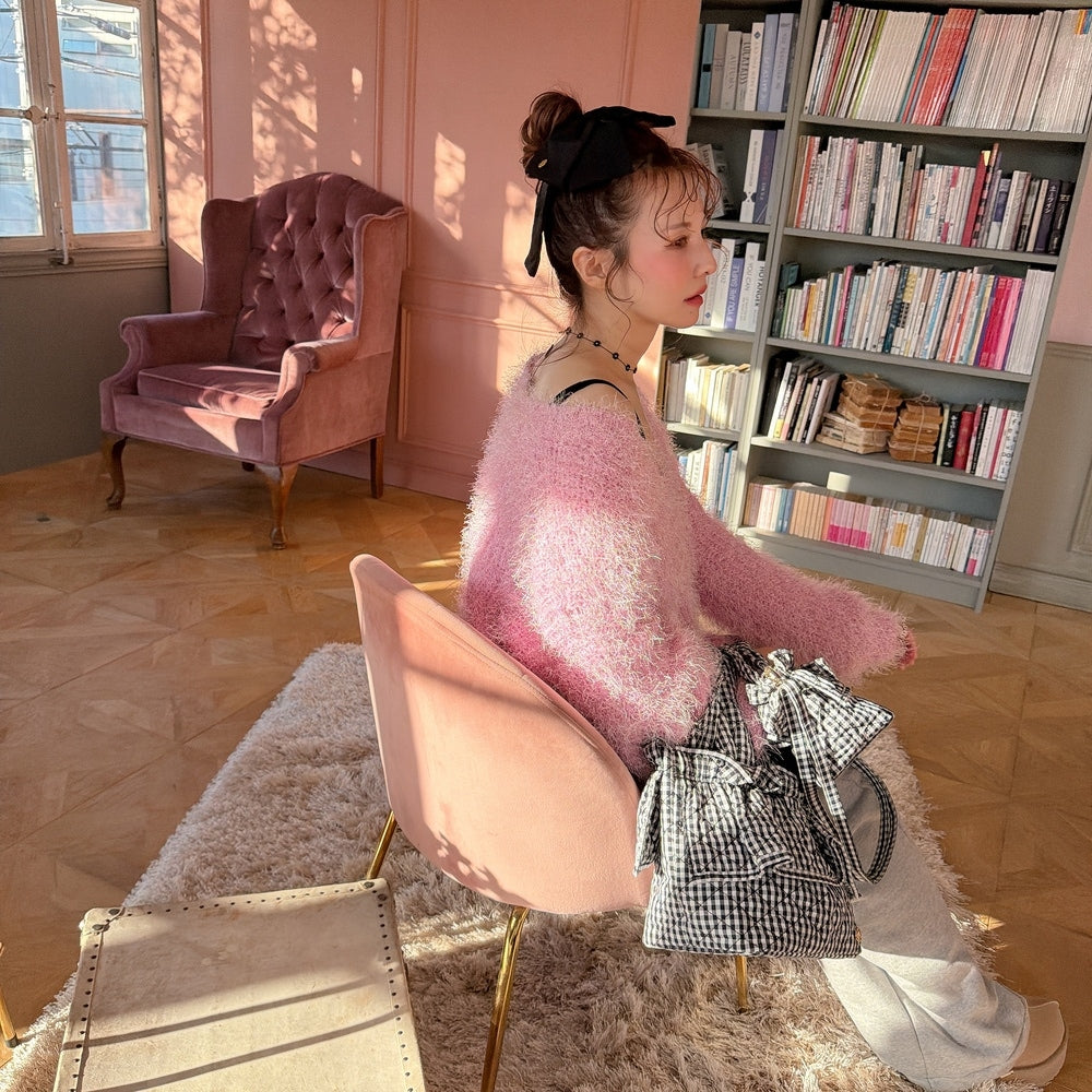 ★Shaggyニットガウン2025