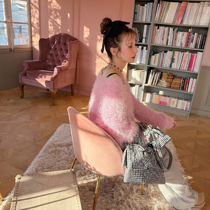 ★Shaggyニットガウン2025