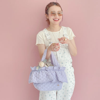 フリルバッグ Quilting Frill Bebe ミニ/レギュラー【ラベンダー】