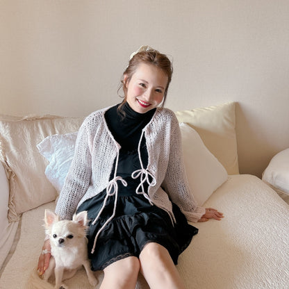 ★Girlyリボンニット