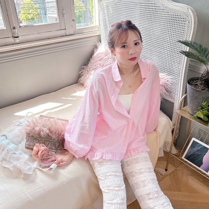 ★Pink Museシャツセットアップ