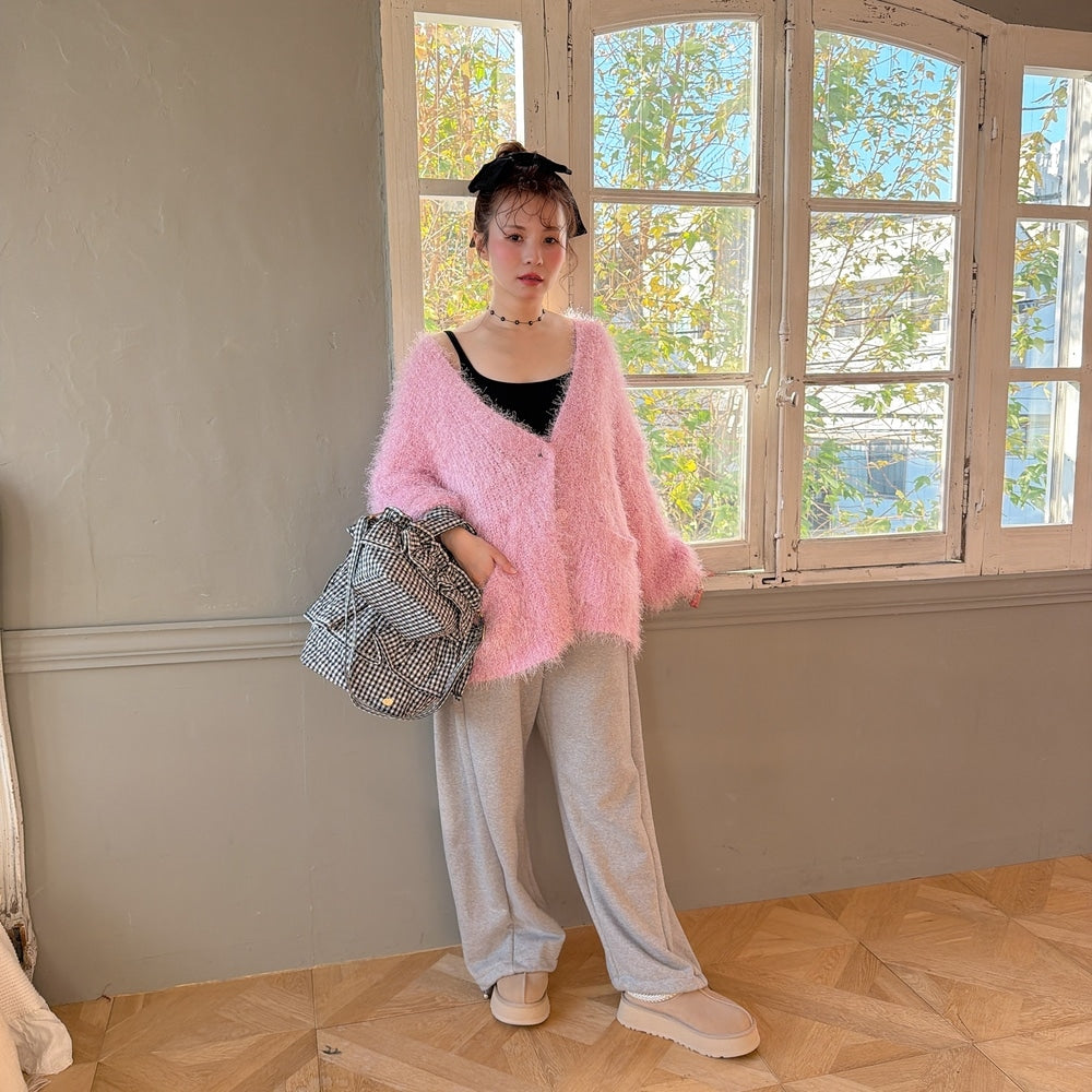 ★Shaggyニットガウン2025