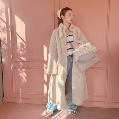 巾着＆トートSET Pom Pom Bunny