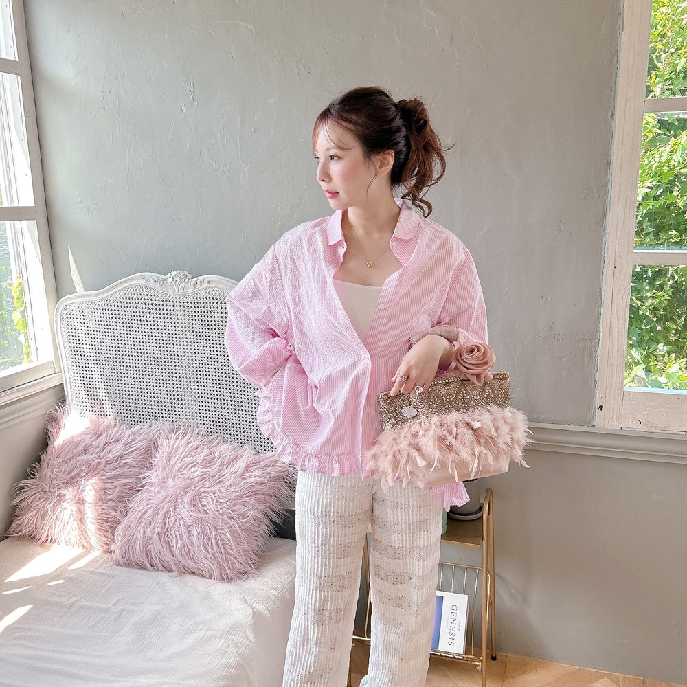 ★Pink Museシャツセットアップ