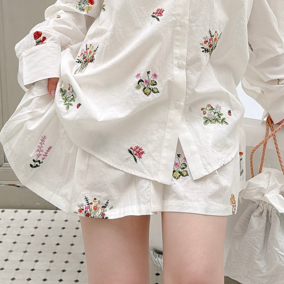 Blanc Bouquet シャツ/ボトムス (セットアップ可)