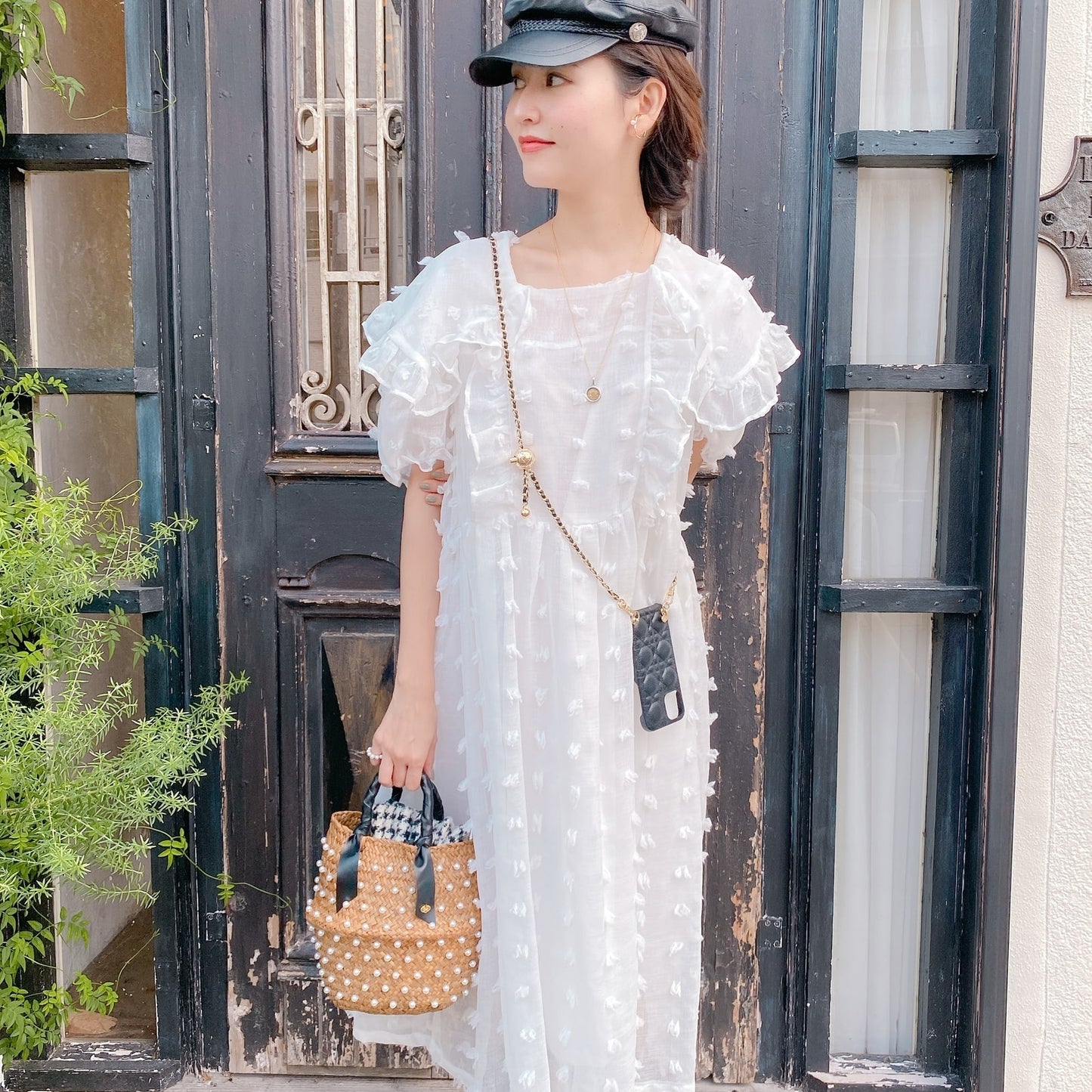 チェーンスマホケース Lady Chic