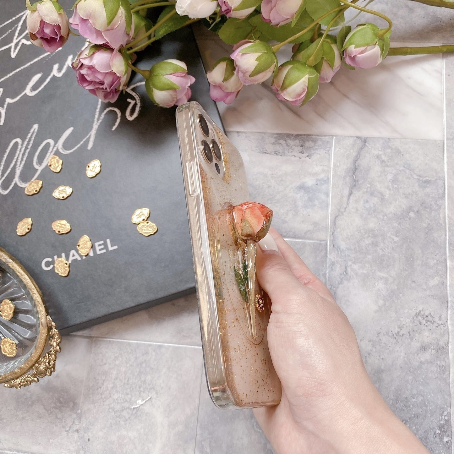 スマホケース Rose Rouge