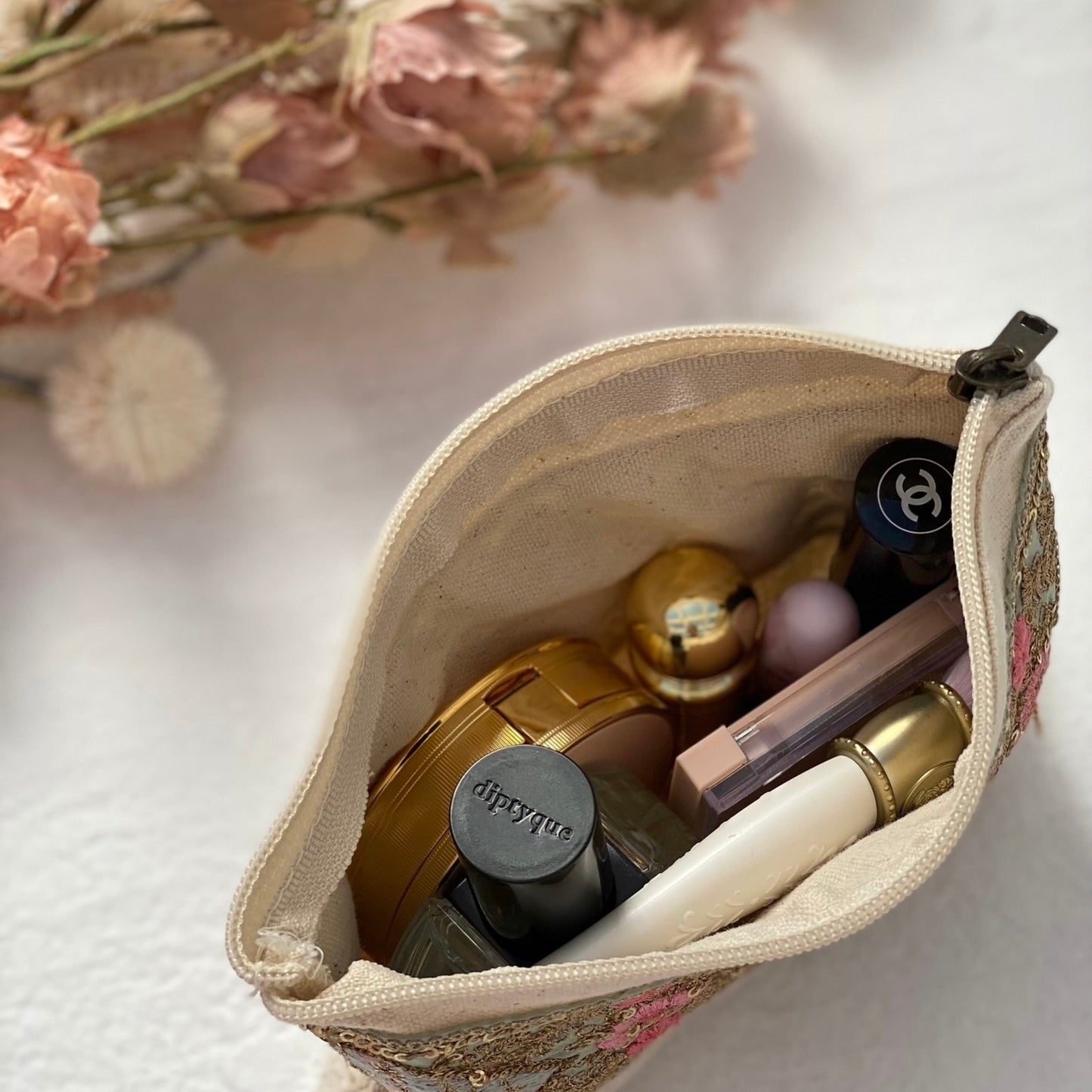 ポーチ Shabby Canvas Pouch