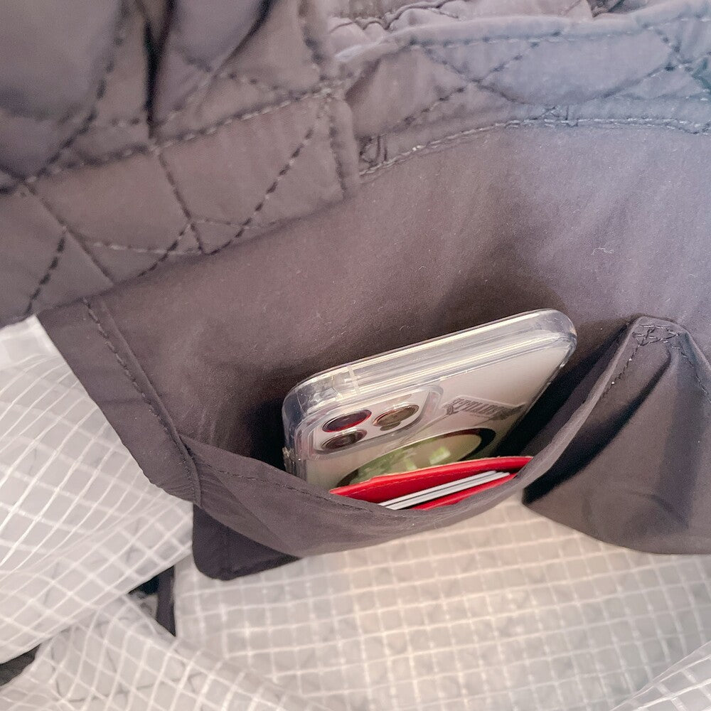 ビッグフリルバッグ Quilting Frill Bebe 【レモン】