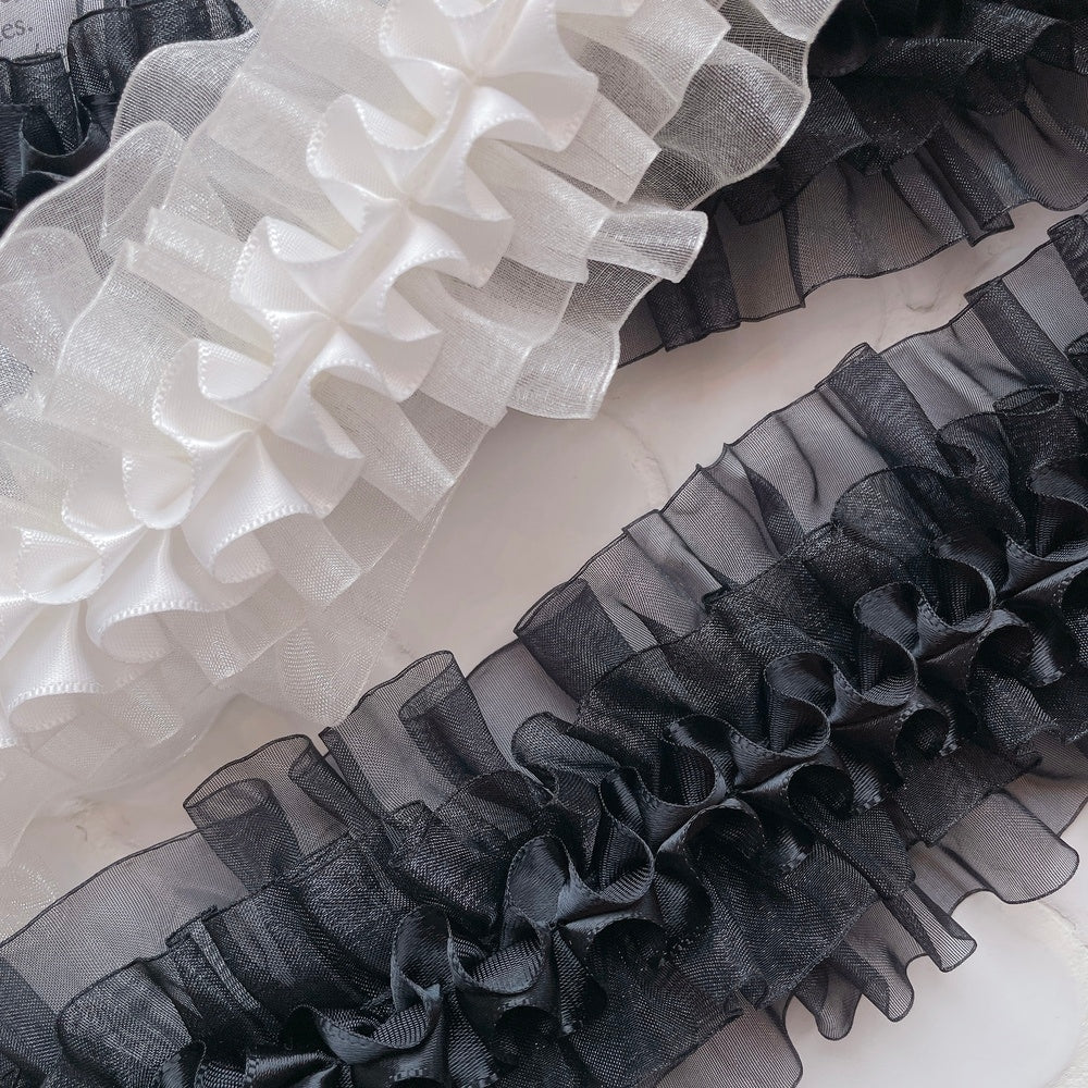 フリルストラップ Odette【太幅】