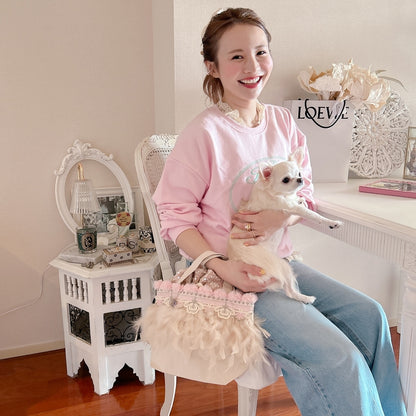 巾着＆トートSET Pom Pom Bunny