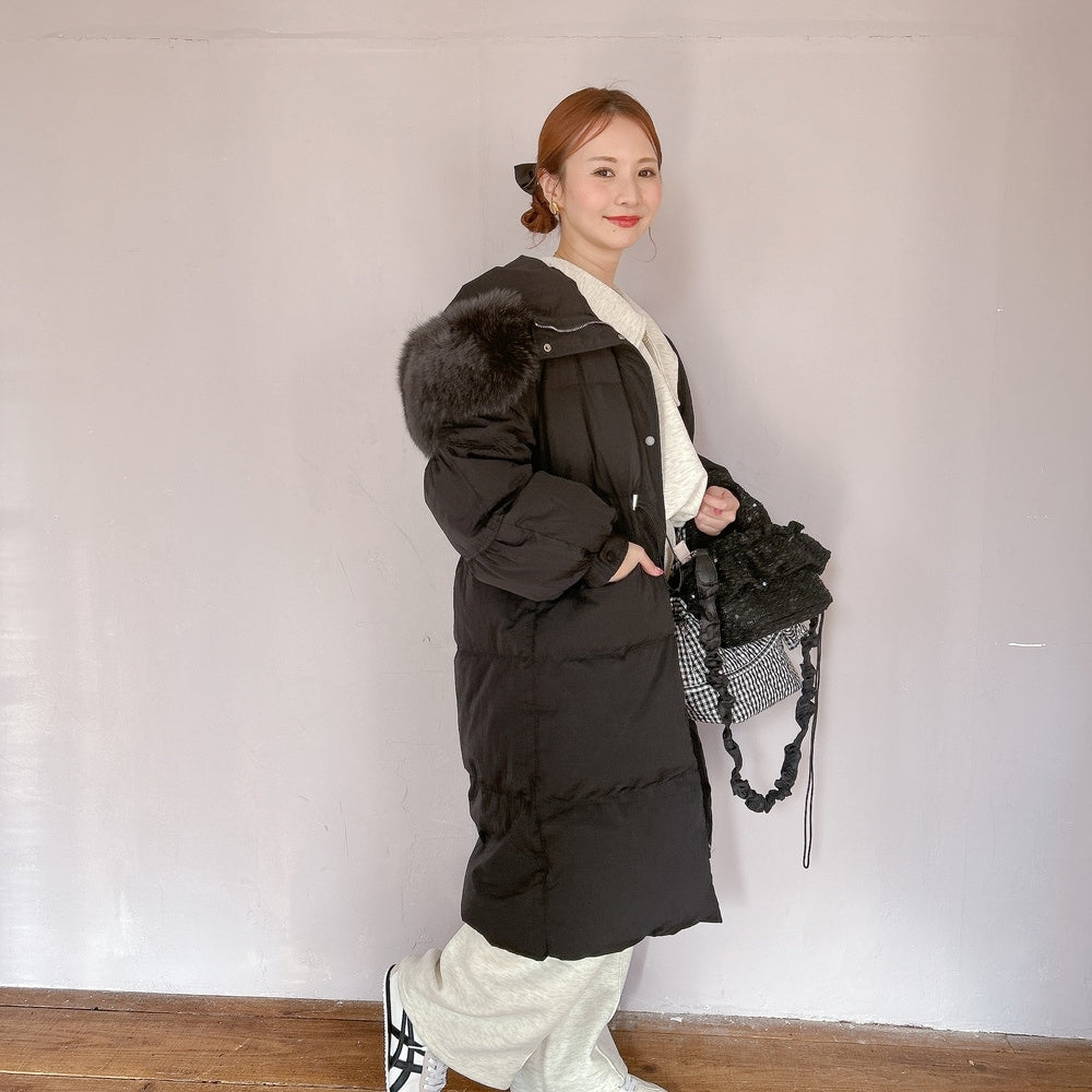 ★Furフード付ロングダウン2025