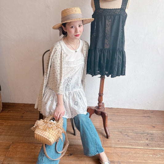 ★Eternalレースミニワンピ