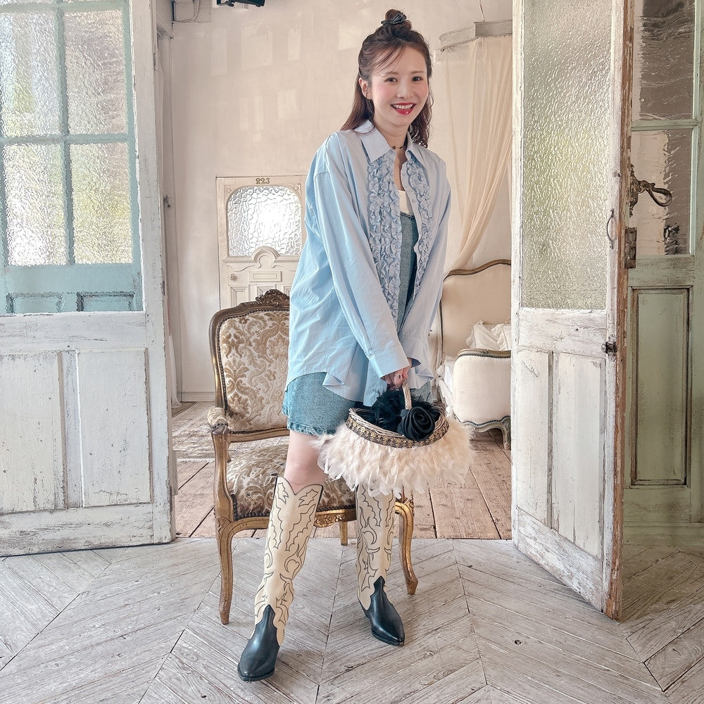 ★Dressy Frillシャツ