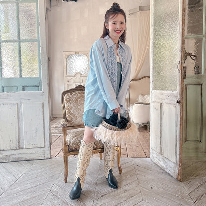 ★Dressy Frillシャツ