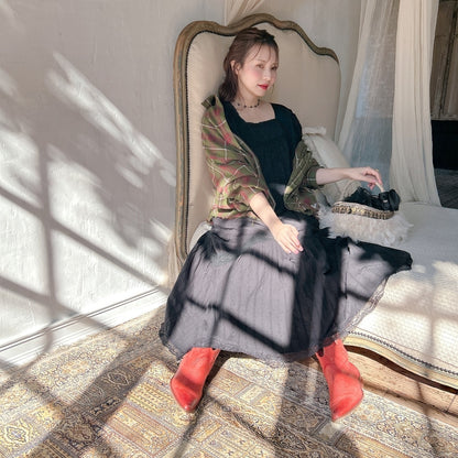 ★コットンレースDollyワンピース