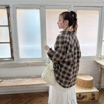 ★Boyfriendネルチェックシャツ