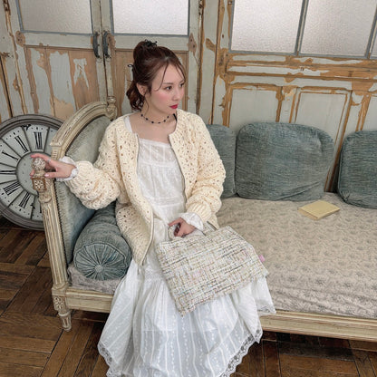 ★Clochetニットブルゾン