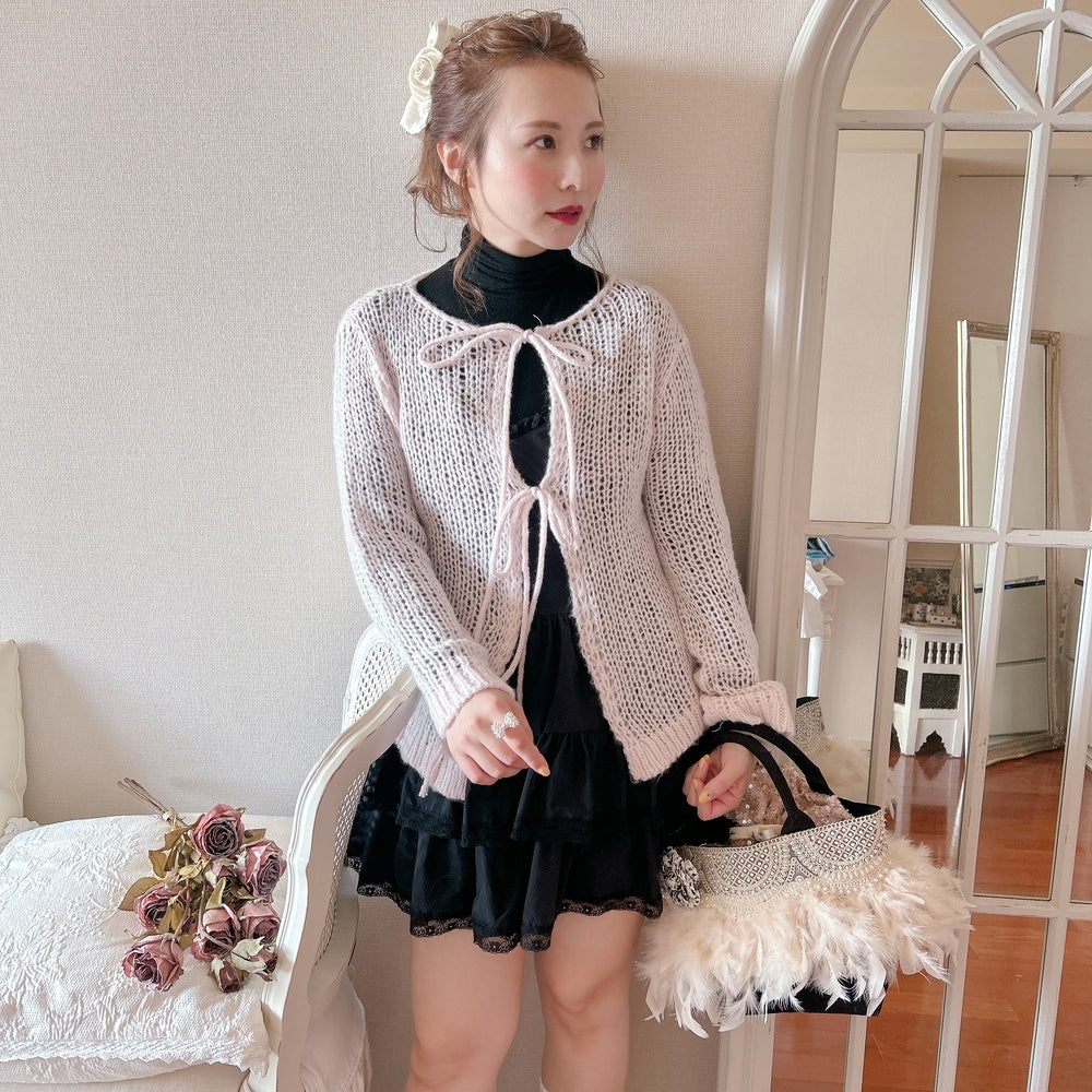 ★Girlyリボンニット