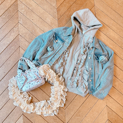 フリルストラップ Colette