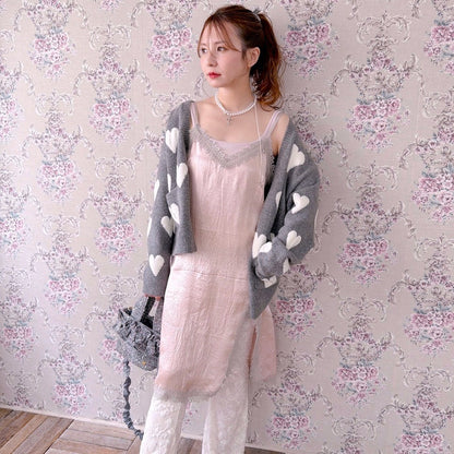 ★Amour ジャカードカーディガン