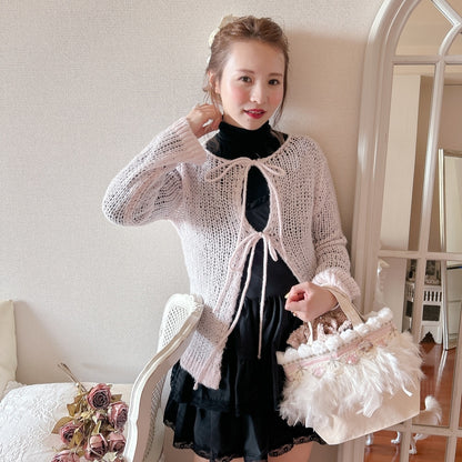 ★Girlyリボンニット