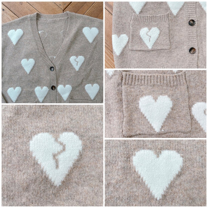 ★Amour ジャカードカーディガン