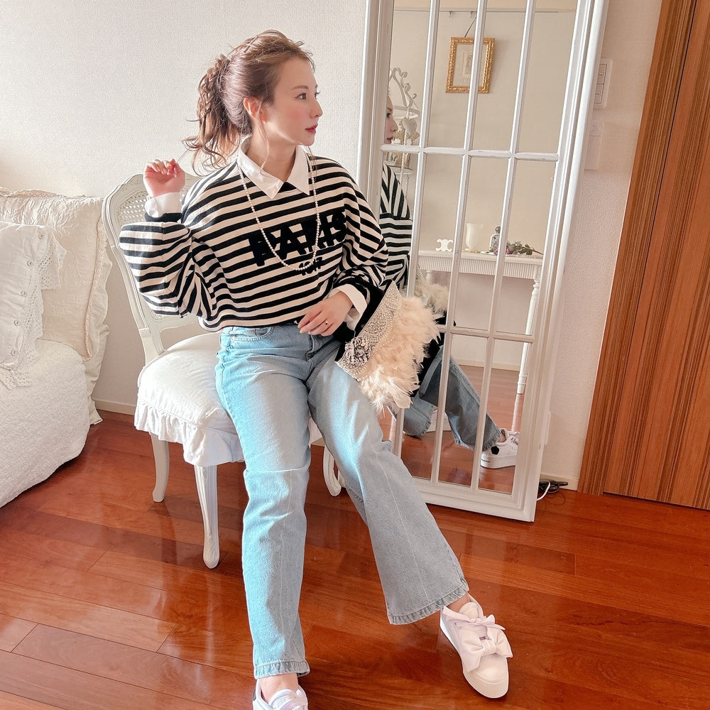 ★PARISボーダープルオーバー