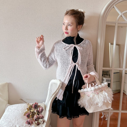 ★Girlyリボンニット