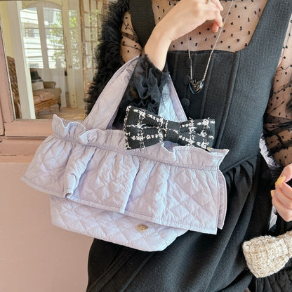 フリルバッグ Quilting Frill Bebe ミニ/レギュラー【ラベンダー】
