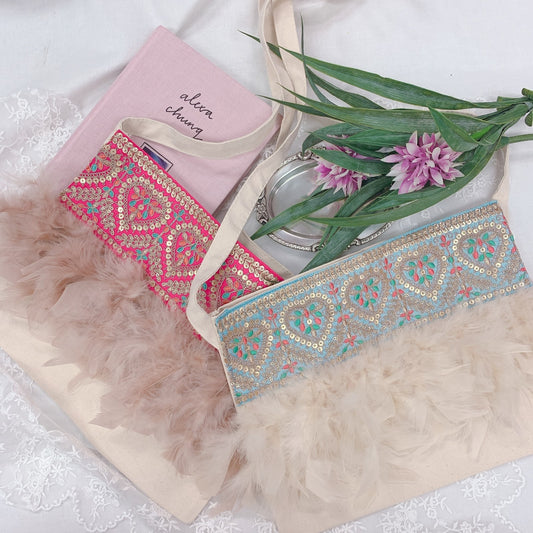 サコッシュ Love Poppy Colorful