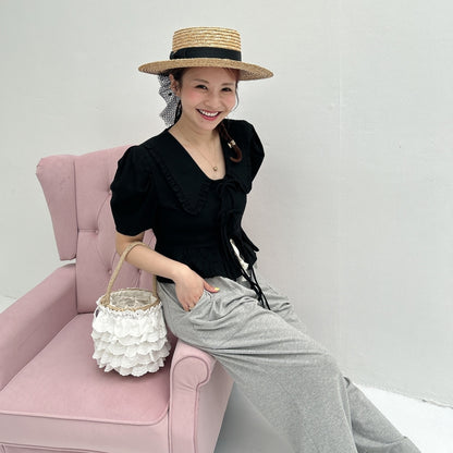 かごラフィア Frilly Picnic