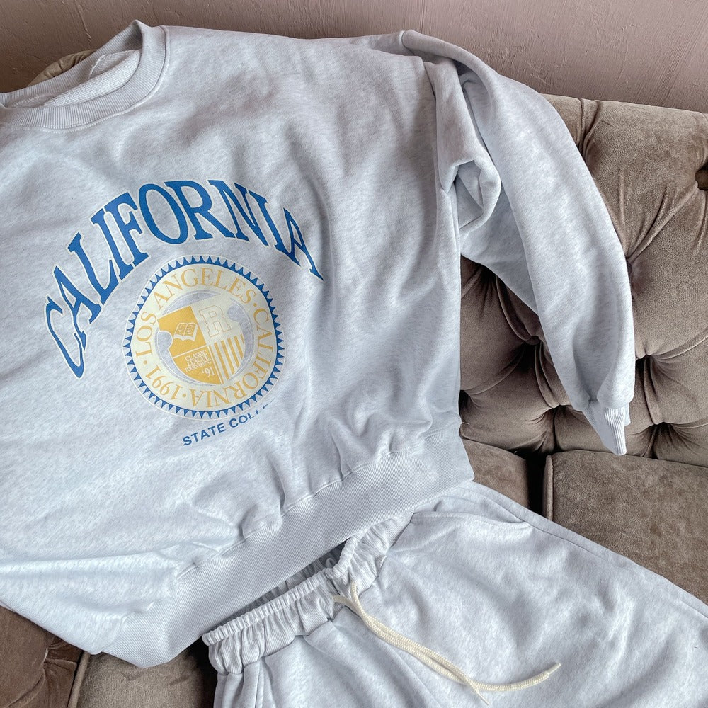 ★CALIFORNIAスウェット【ライトグレー】