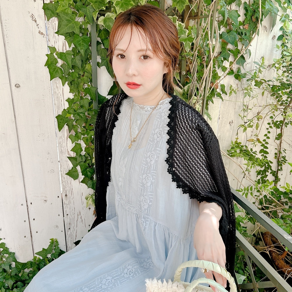 ★Bloomy クロシェットカーディガン