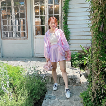 ★Pink Museシャツセットアップ