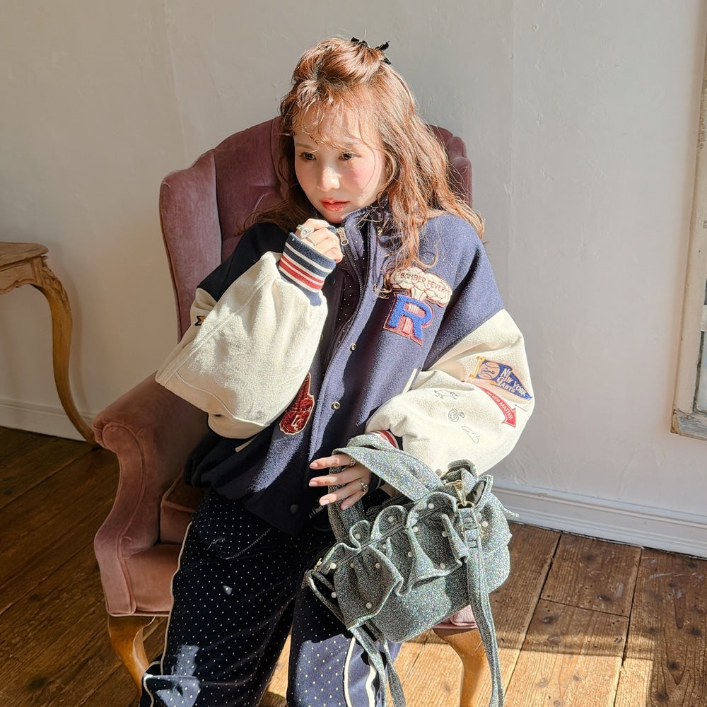 ミディフリルバッグ Pearlette Bebe