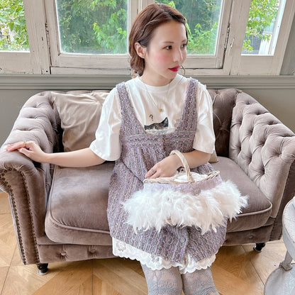 かご&巾着SET Moon Whisper Rattan