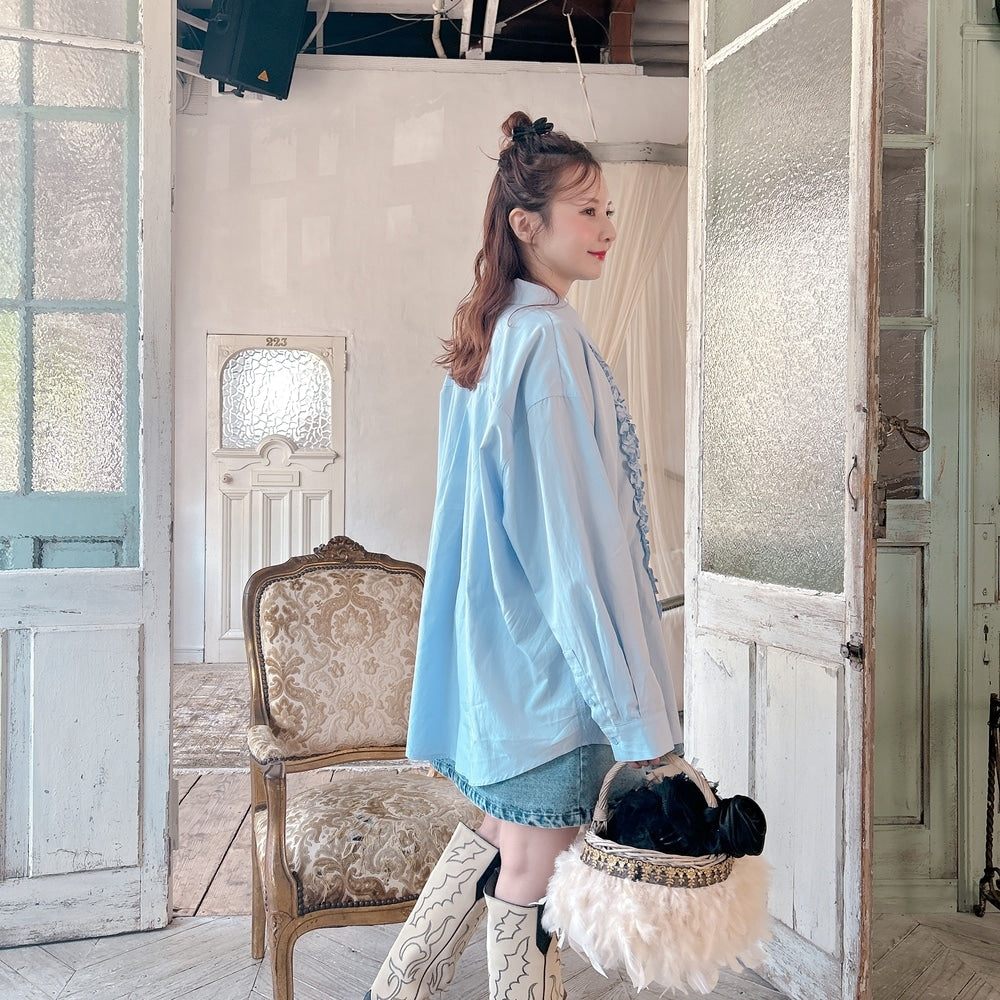 ★Dressy Frillシャツ