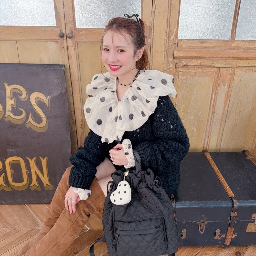 ★Polka Puffブラウス