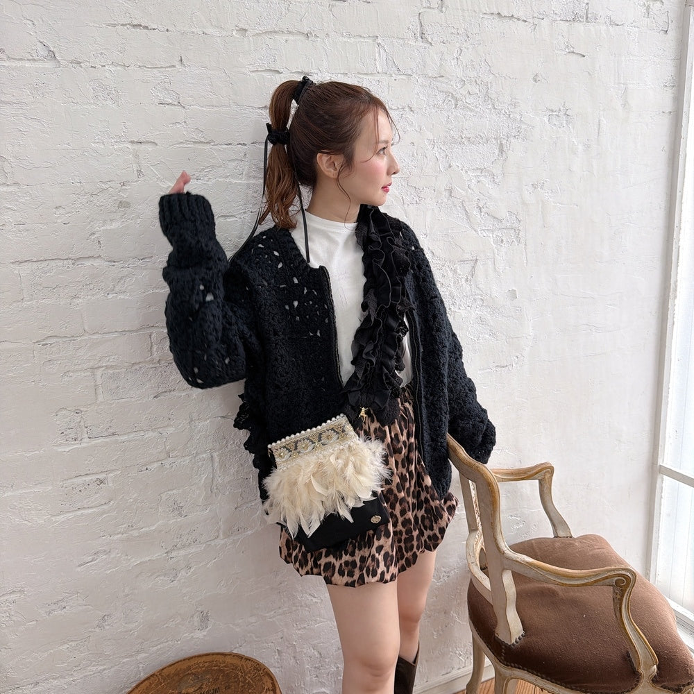 ★Clochetニットブルゾン