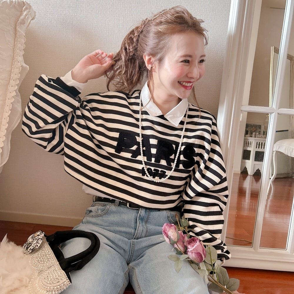 ★PARISボーダープルオーバー