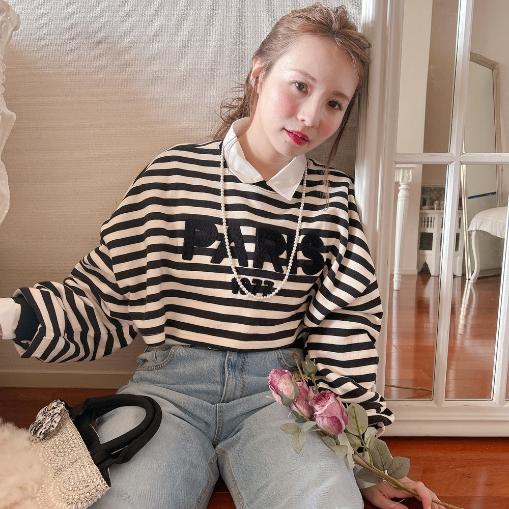 ★PARISボーダープルオーバー