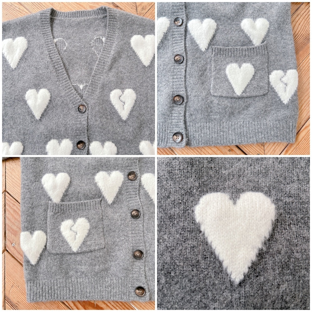 ★Amour ジャカードカーディガン