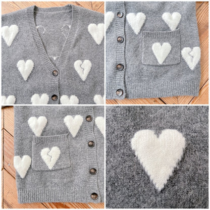 ★Amour ジャカードカーディガン