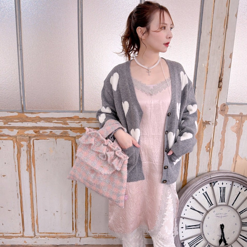 ★Amour ジャカードカーディガン