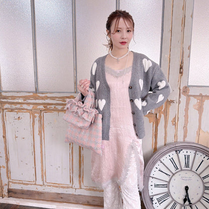 ★Amour ジャカードカーディガン